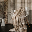 Verwarmd Plaid Faux Fur