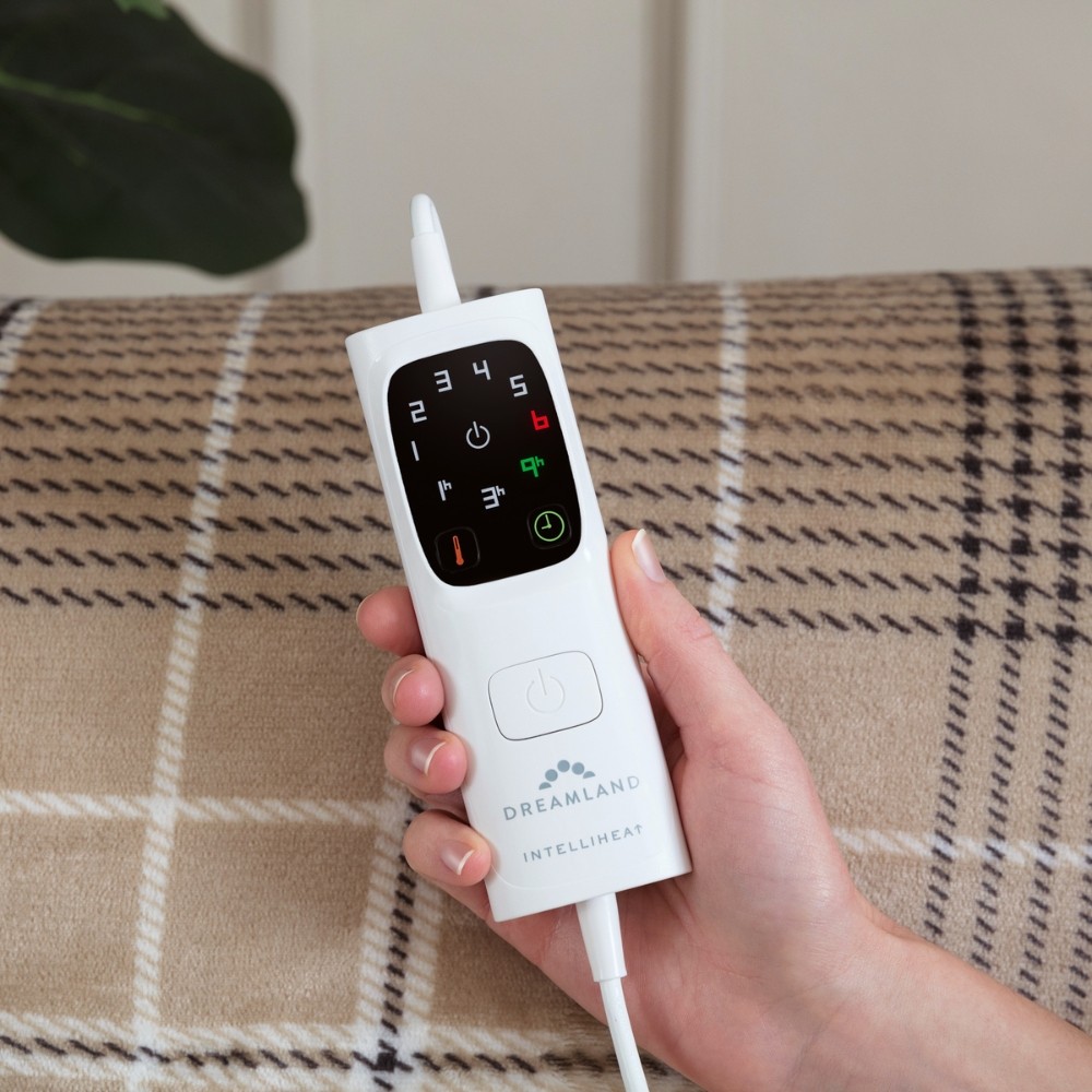 Verwarmde Plaid XL Fluweel