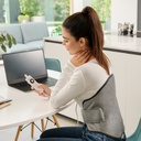 Heating Pad back with breathable and Soft Velvet Fabric - BACK- One Size