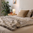 Heated Throw Faux Fur - Hyggie Days - Large