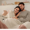 Imetec -100% Wool & Merino Double with  2 controllers  - ADAPTO