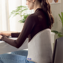 DREAMLAND Heating Pad BACK with breathable and Soft Fabric  - Beige