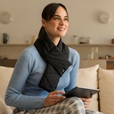 DREAMLAND Cordless Heated Scarf Black