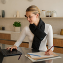DREAMLAND Cordless Heated Scarf Black
