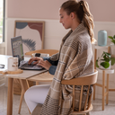 Zachte Velvet Warmtedeken of Plaid - Indulgent Days - Extra Large