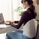 DREAMLAND Heating Pad BACK with breathable and Soft Fabric  - Beige